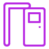 Artboard 1 Icon of an open door